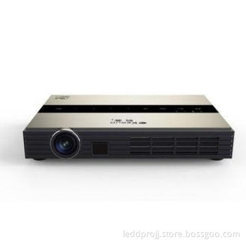 Wifi Bluetooth 1080i / 576i Portable DLP Projector Wide Scr